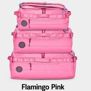 40L small go Bag Flamingo Pink b2tm, baboon to the moon